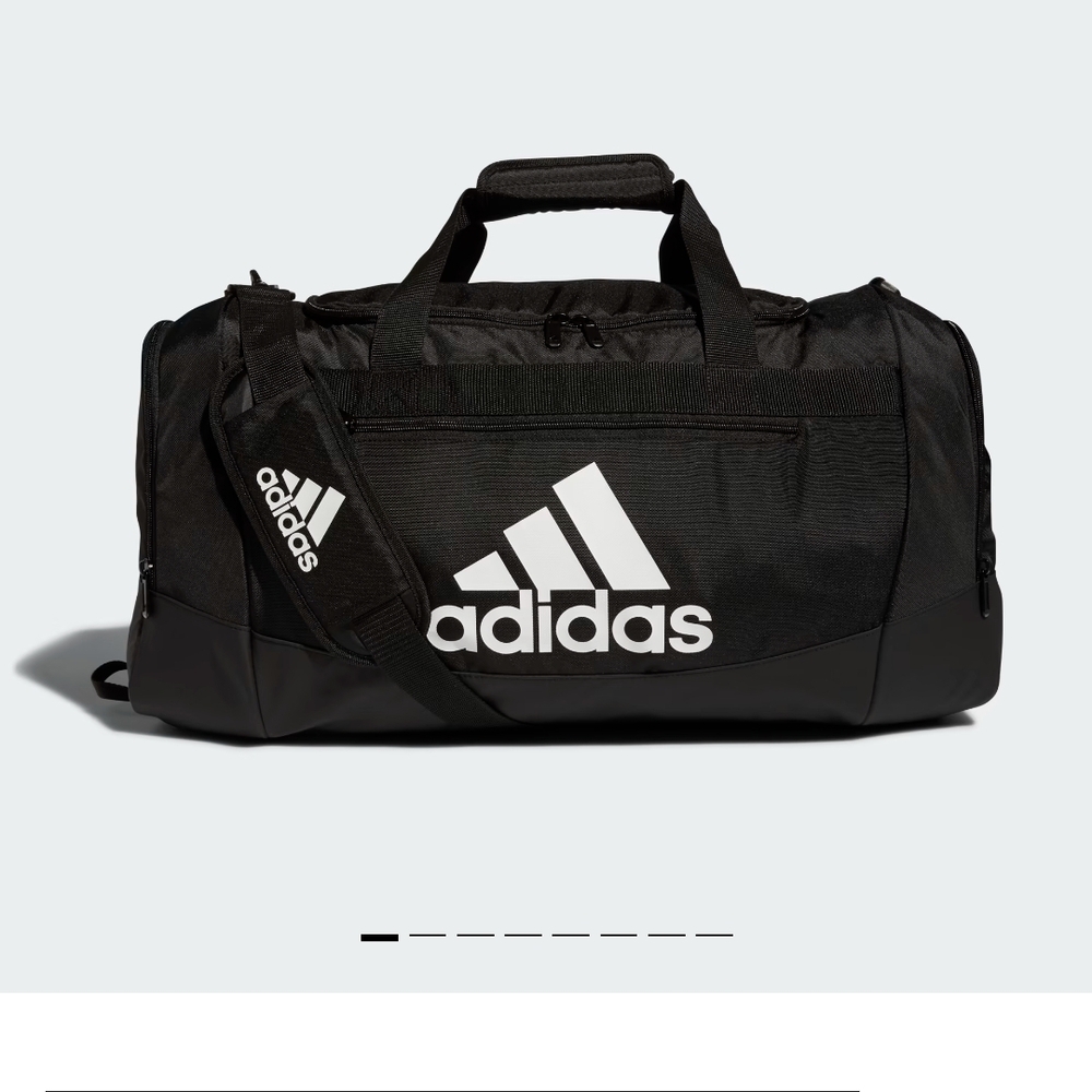Adidas Black Duffel Bag